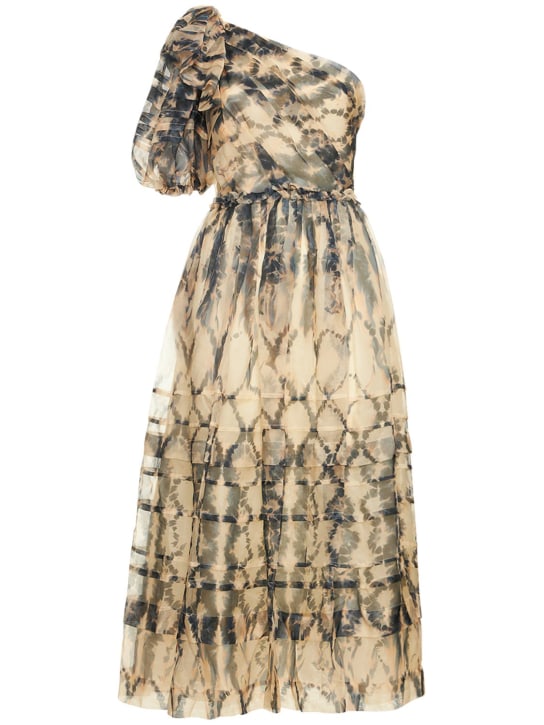 Ulla Johnson: Artemis printed silk long dress - women_0 | Luisa Via Roma
