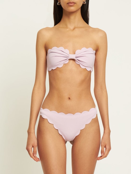Marysia: Haut de bikini bandeau Antibes - Lilas - women_1 | Luisa Via Roma