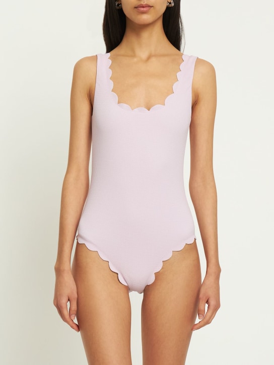 Marysia: Palm Springs one piece maillot swimsuit - Blau/Lila - women_1 | Luisa Via Roma