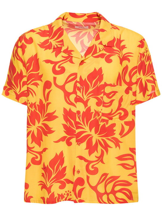 ERL: Camisa estampada con manga corta - Tropical Flower - men_0 | Luisa Via Roma