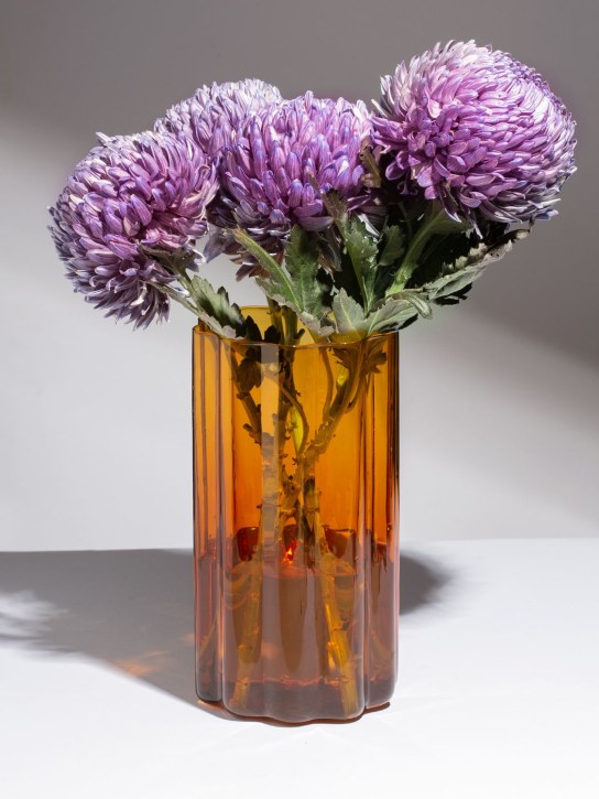 FAZEEK: Wave vase - Amber - ecraft_1 | Luisa Via Roma
