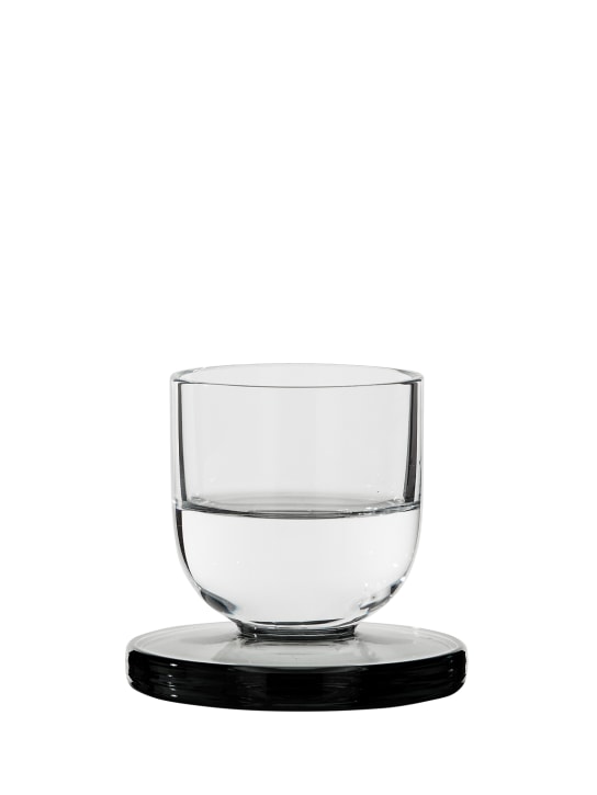 Tom Dixon: Puck矮玻璃杯4个套装 - Clear Smoke - ecraft_1 | Luisa Via Roma