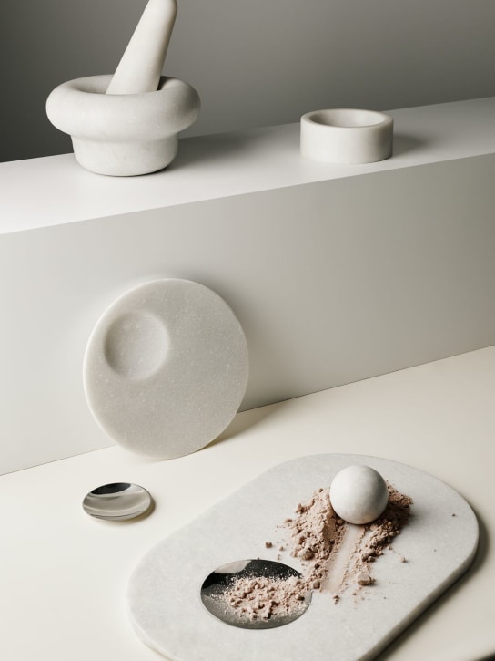 Tom Dixon: Tagliere in marmo - Bianco - ecraft_1 | Luisa Via Roma
