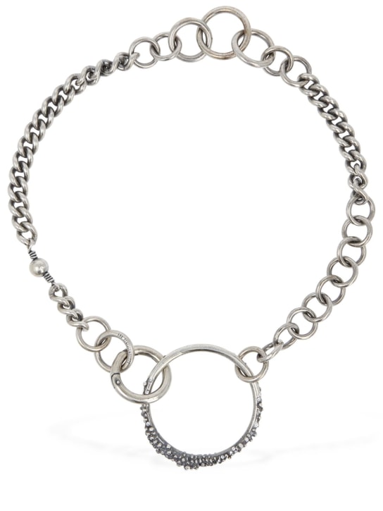 Ann Demeulemeester: Sinda chain necklace - women_0 | Luisa Via Roma