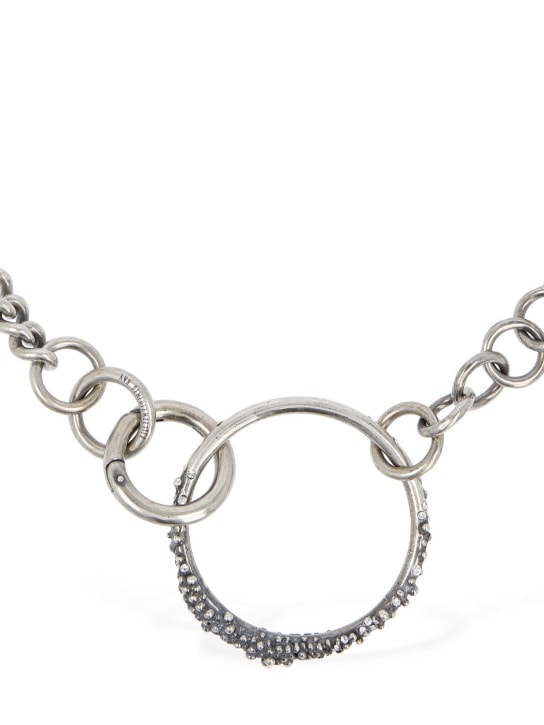 Ann Demeulemeester: Sinda chain necklace - men_1 | Luisa Via Roma