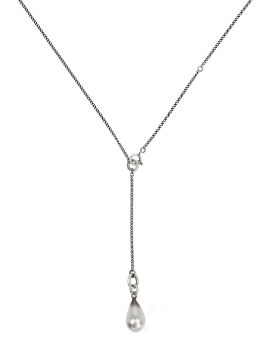 Ann Demeulemeester: Tinne pearl shape necklace - women_0 | Luisa Via Roma