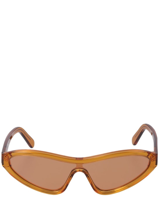 Zimmermann: Coaster cat-eye acetate sunglasses - 카라멜 - women_0 | Luisa Via Roma