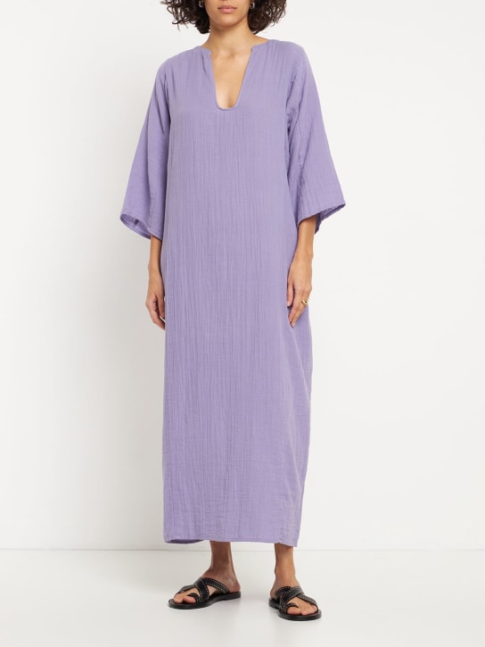 Maria de la Orden: Vestito midi LVR Exclusive Kalamata - Lilla - women_1 | Luisa Via Roma