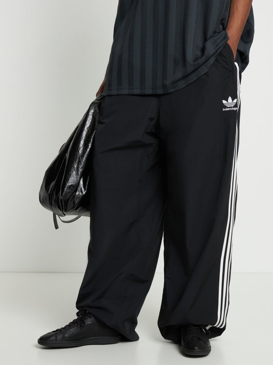 Balenciaga: Adidas Stan Smith运动鞋 - 黑色 - men_1 | Luisa Via Roma