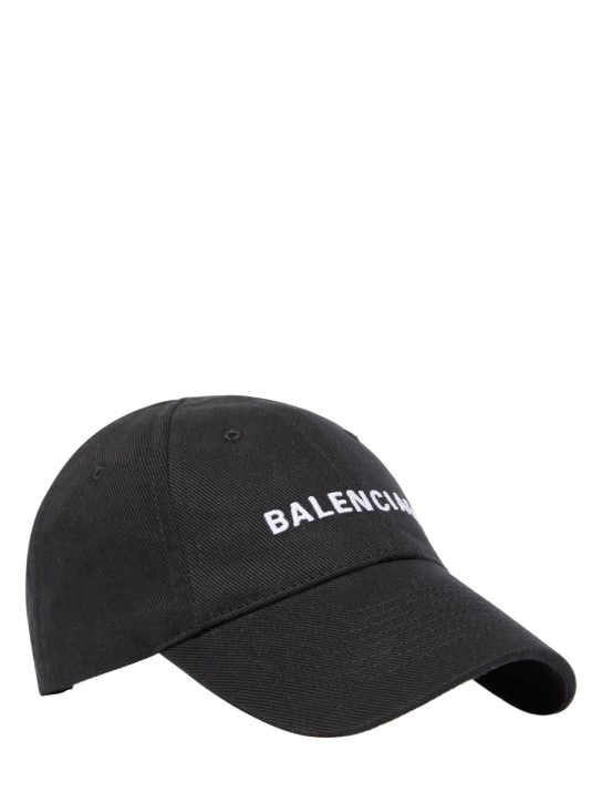 Balenciaga: Cotton baseball hat - kids-boys_1 | Luisa Via Roma