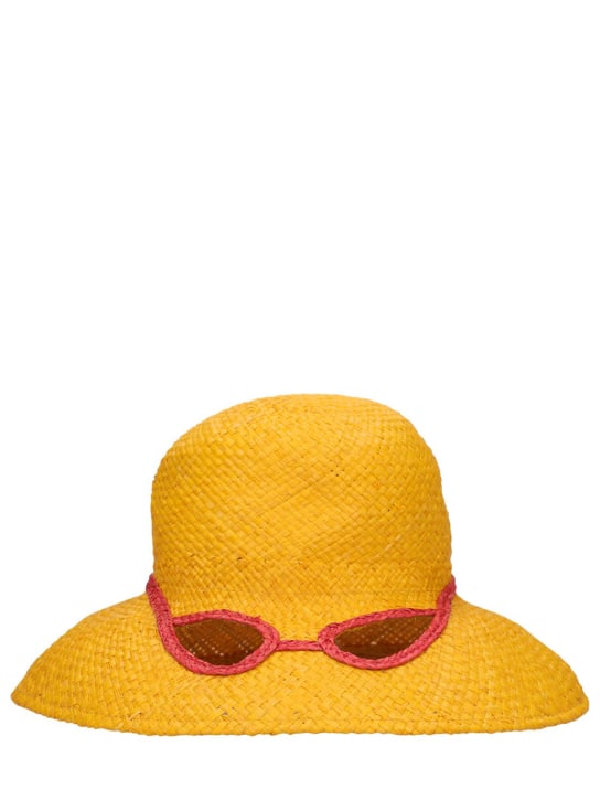Marni: Raffia bucket hat - Sun - women_0 | Luisa Via Roma