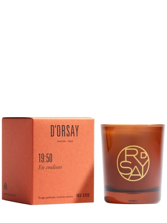 D'orsay: 190gr Dorsay 19:50 candle - Brown - ecraft_3 | Luisa Via Roma