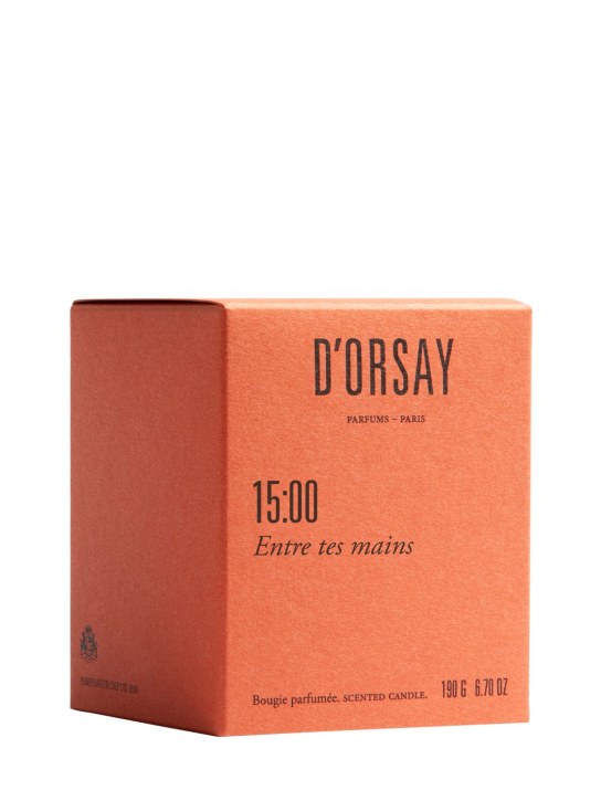 D'orsay: 190gr Dorsay 15:00 candle - Brown - ecraft_3 | Luisa Via Roma