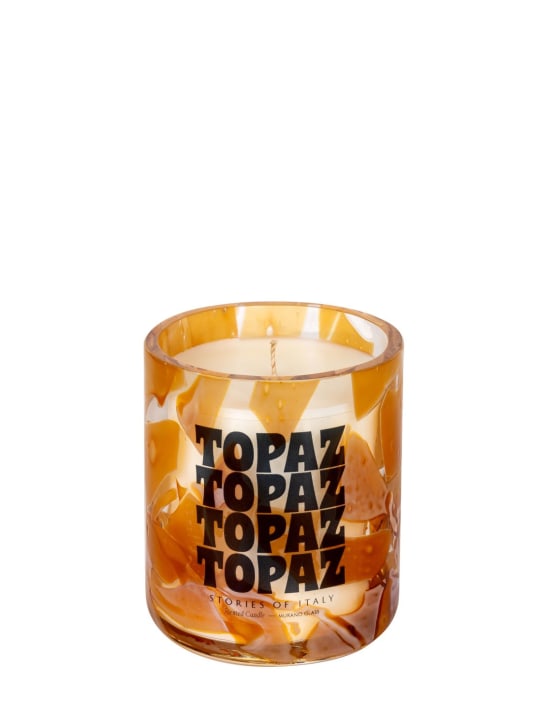 Stories Of Italy: Watercolor Topaz scented candle - Orange - ecraft_0 | Luisa Via Roma