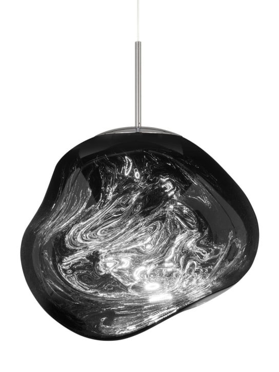 Tom Dixon: Suspension en chrome fondu LED 50 - Cromo - ecraft_0 | Luisa Via Roma