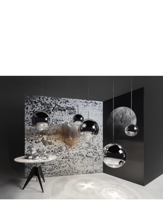 Tom Dixon: Mirror Ball Pendent LED 40 - Cromato - ecraft_1 | Luisa Via Roma