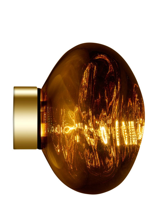 Tom Dixon: Melt Surface Gold LED - Gold - ecraft_0 | Luisa Via Roma