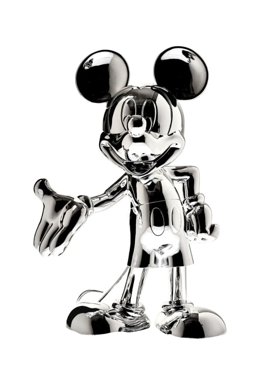 Leblon Delienne: Statuette Mickey Welcome - Chromed Silver - ecraft_0 | Luisa Via Roma
