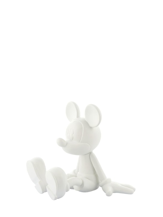 Leblon Delienne: Statuette Sitting Mickey - Blanc - ecraft_0 | Luisa Via Roma