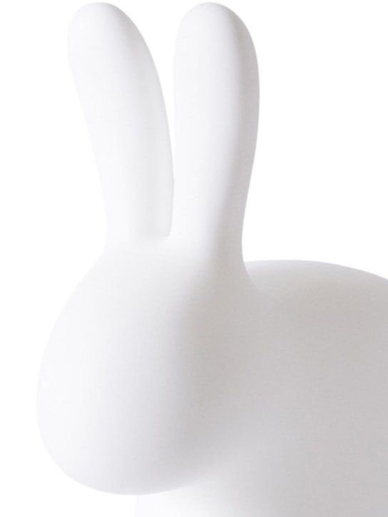 Qeeboo: Rabbit chair with rechargeable LED - White - ecraft_3 | Luisa Via Roma