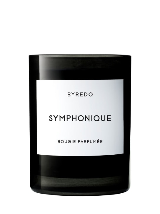 Byredo: 240gr Symphonique candle - Transparent - beauty-men_0 | Luisa Via Roma