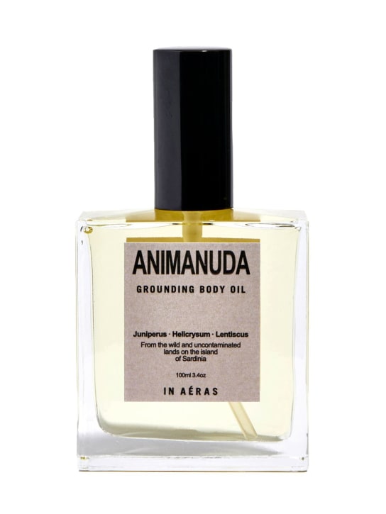 In Aéras: 100ml Animanuda Grounding Body Oil - Transparent - beauty-men_0 | Luisa Via Roma