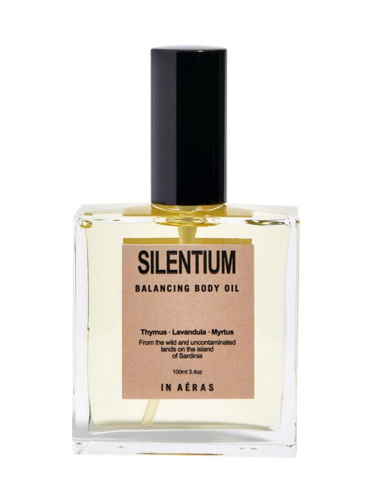 In Aéras: Silentium Balancing Body Oil 100ml - Trasparente - beauty-men_0 | Luisa Via Roma