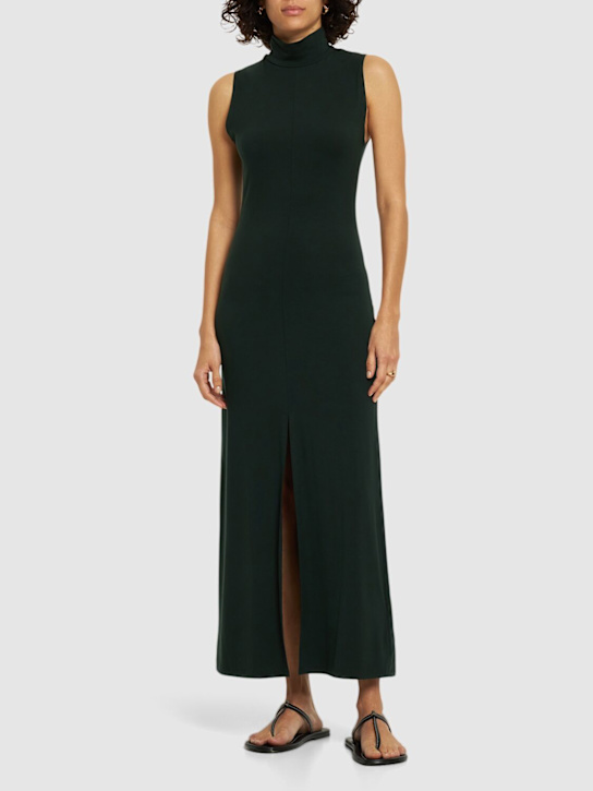 Antion stretch knit midi dress - Thumbnail 2