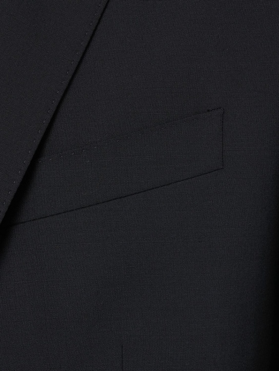 Dolce&Gabbana: Two-piece stretch wool suit - Black - men_4 | Luisa Via Roma