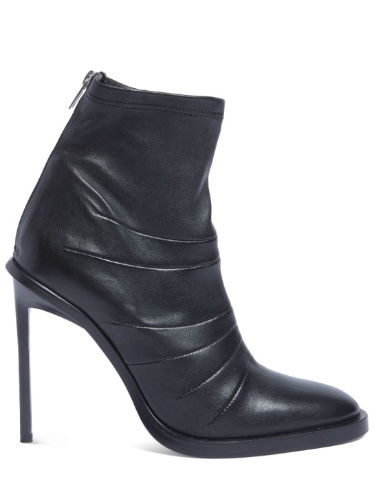 Ann Demeulemeester: 110mm Carol high heel ankle boots - Black - women_0 | Luisa Via Roma