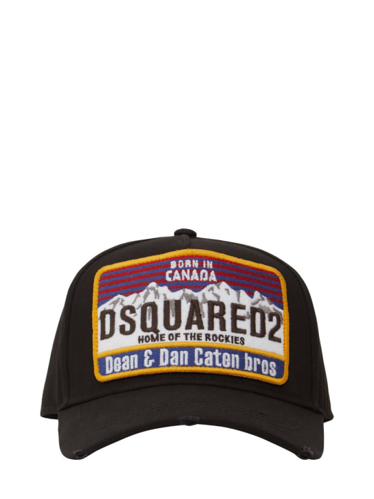 Dsquared2: Cotton baseball cap - men_0 | Luisa Via Roma