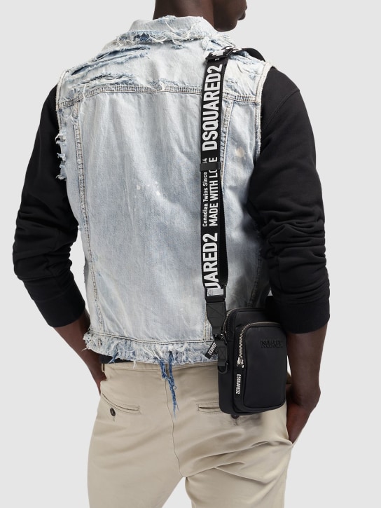 Dsquared2 logo crossbody bag Dsquared2 Men Luisaviaroma