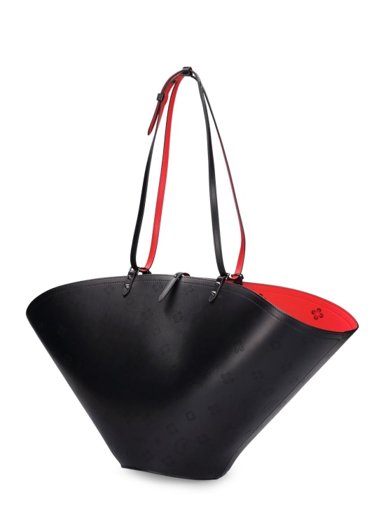 Christian Louboutin: Loubifever Paris leather tote bag - Black - women_1 | Luisa Via Roma