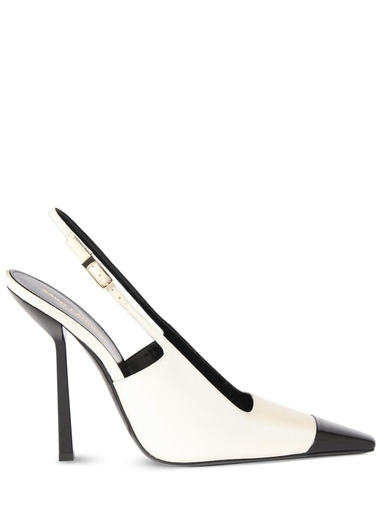 White slingback high on sale heels