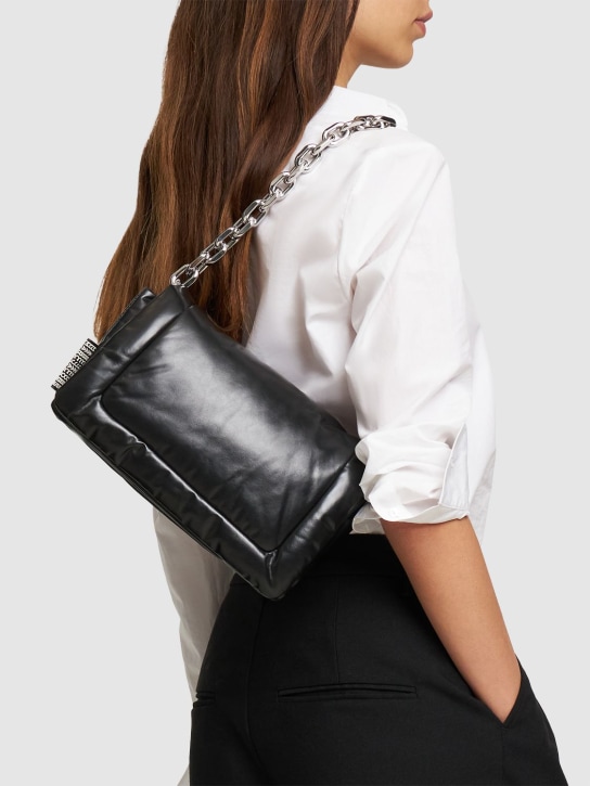 Marc Jacobs: The Shoulder Bag leather bag - Black - women_1 | Luisa Via Roma
