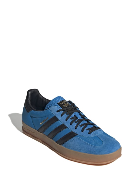 adidas Originals: Gazelle Indoor sneakers - Bright Blue - men_1 | Luisa Via Roma