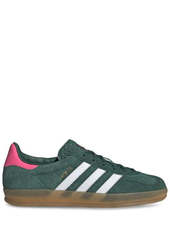 adidas Originals: Sneakers Gazelle Indoor - Verde/Blanco - men_0 | Luisa Via Roma