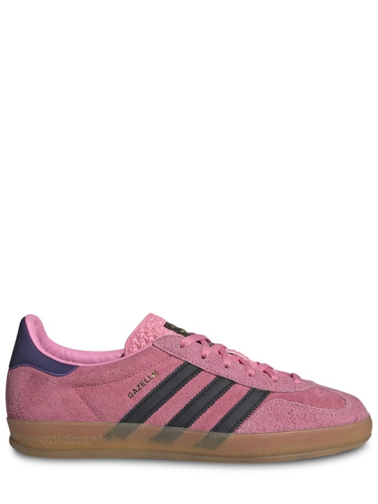adidas Originals: Gazelle Indoor sneakers - Pink/Black - men_0 | Luisa Via Roma