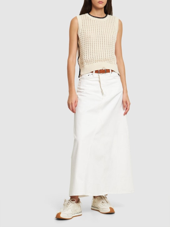 Varley: Delaney knit vest - Beige - women_1 | Luisa Via Roma