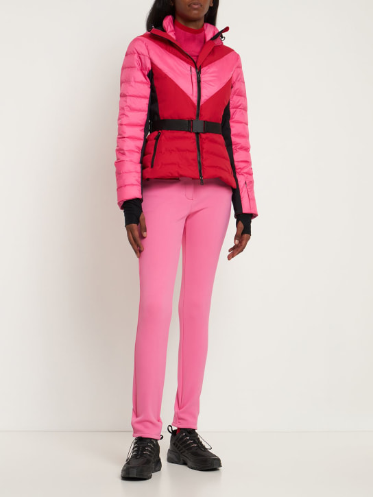 Erin Snow: Kat Chevron Eco sporty jacket - Pink/Red - women_1 | Luisa Via Roma
