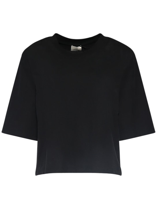 Ben oversize cotton crewneck t-shirt - Isabel Marant - Women | Luisaviaroma