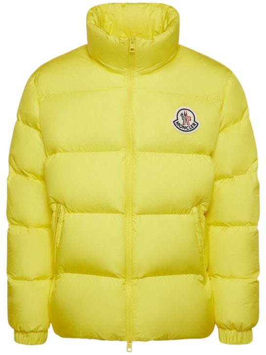 Moncler: Citala superlight nylon down jacket - Yellow - men_0 | Luisa Via Roma