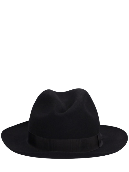 6.5cm jer wool felt hat Borsalino Men Luisaviaroma