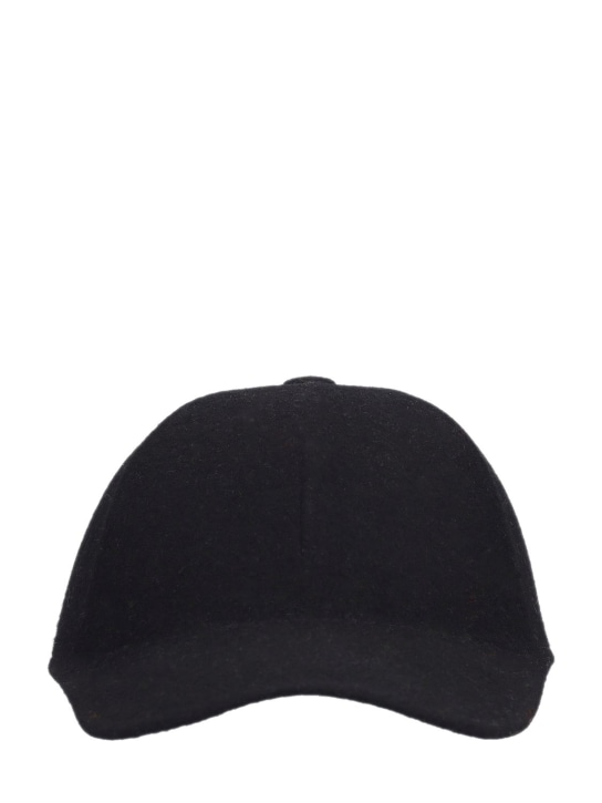 Borsalino: 7cm Timothee wool felt baseball hat - men_0 | Luisa Via Roma