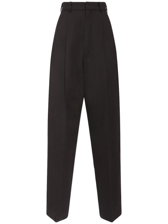 Felice high waist crepe wide pants - Sportmax - Women | Luisaviaroma