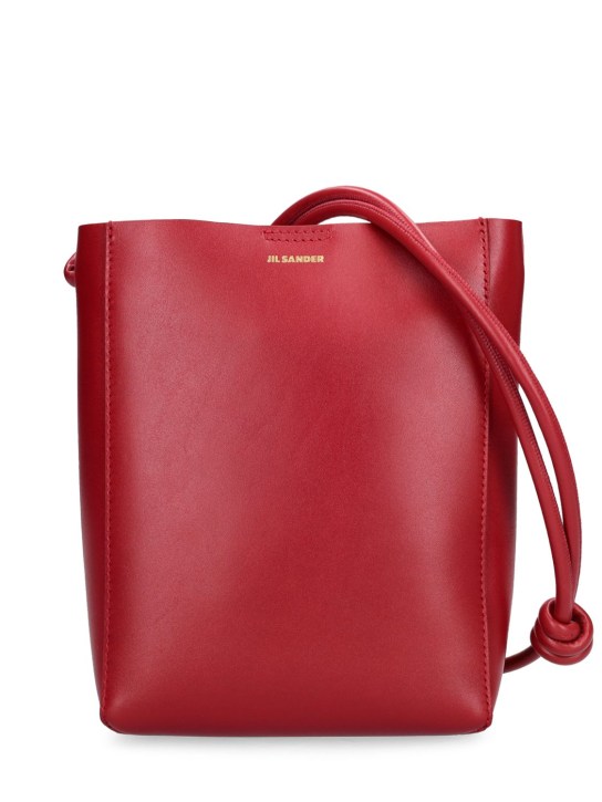 Jil Sander: Giro Crossbody leather bag - women_0 | Luisa Via Roma