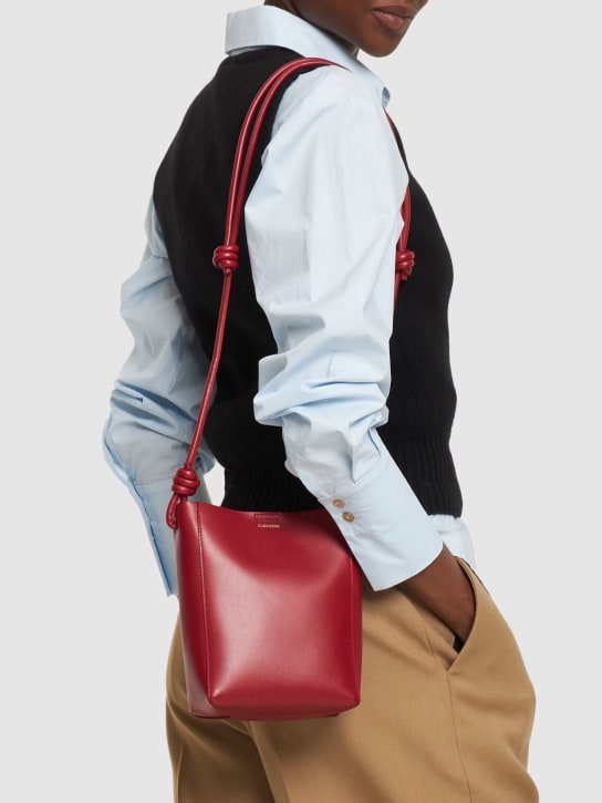 Jil Sander: Giro Crossbody leather bag - women_1 | Luisa Via Roma