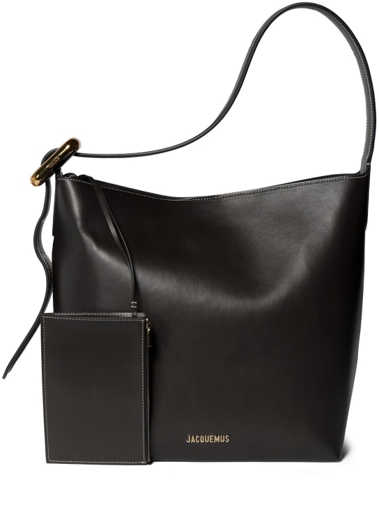 Le regalo leather tote bag Jacquemus Women Luisaviaroma