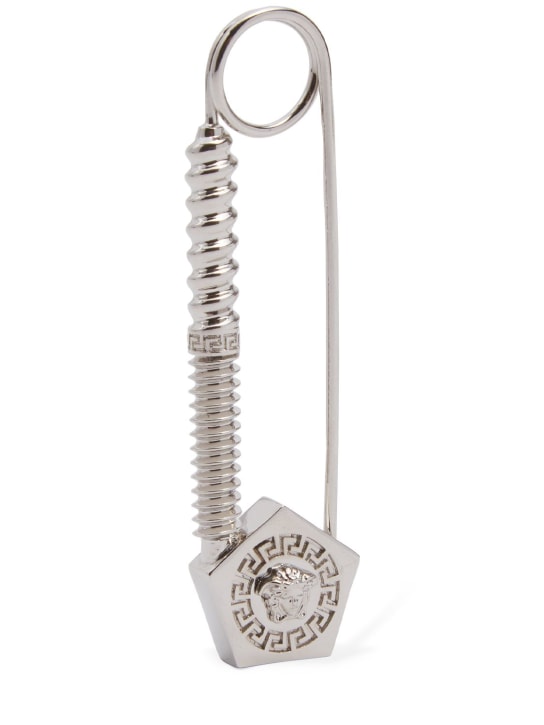 Versace: Safety pin Medusa brooch - women_1 | Luisa Via Roma