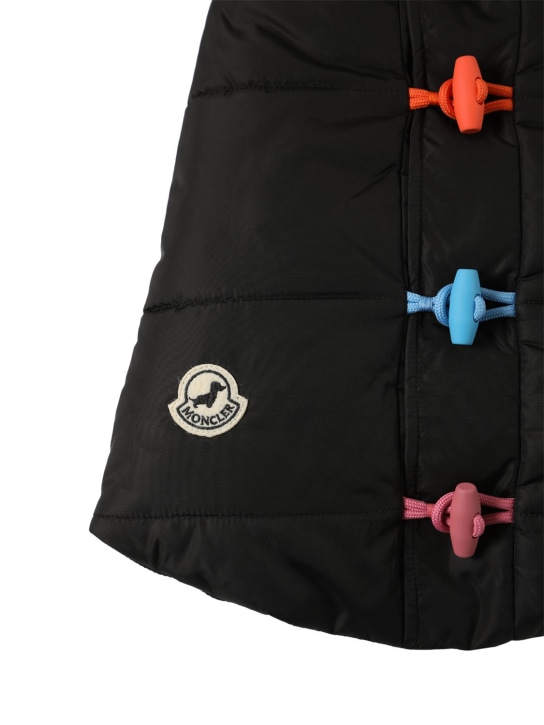 Moncler Genius: Moncler X Poldo embellished dog vest - Black - women_1 | Luisa Via Roma